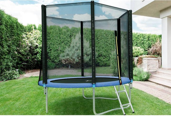 Produktbild Uniprodo Trampolin Gartentrampolin Komplettset Outdoor Kindertrampolin Set Randabdeckung (240 cm)