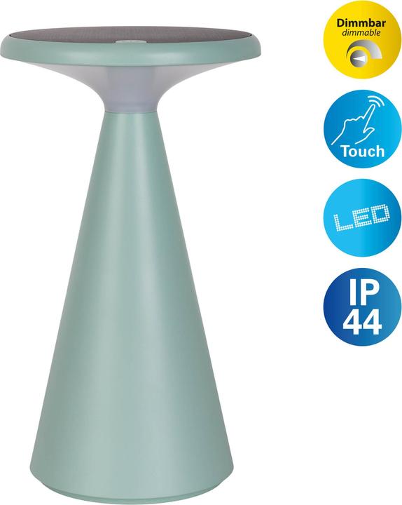 Produktbild Näve Solar-Akku-Tischleuchte PALU (200 lm)