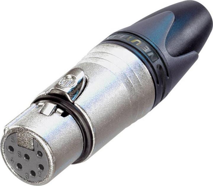 Produktbild Neutrik Kabelbuchse XLR vernickelt 6-polig