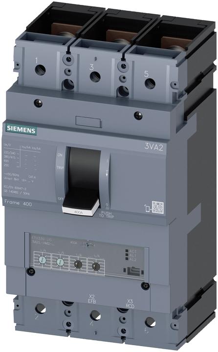 Actual product image Siemens Circuit-breaker 400A 3p 160-400A/In 3VA2340-8HM32-0AA0