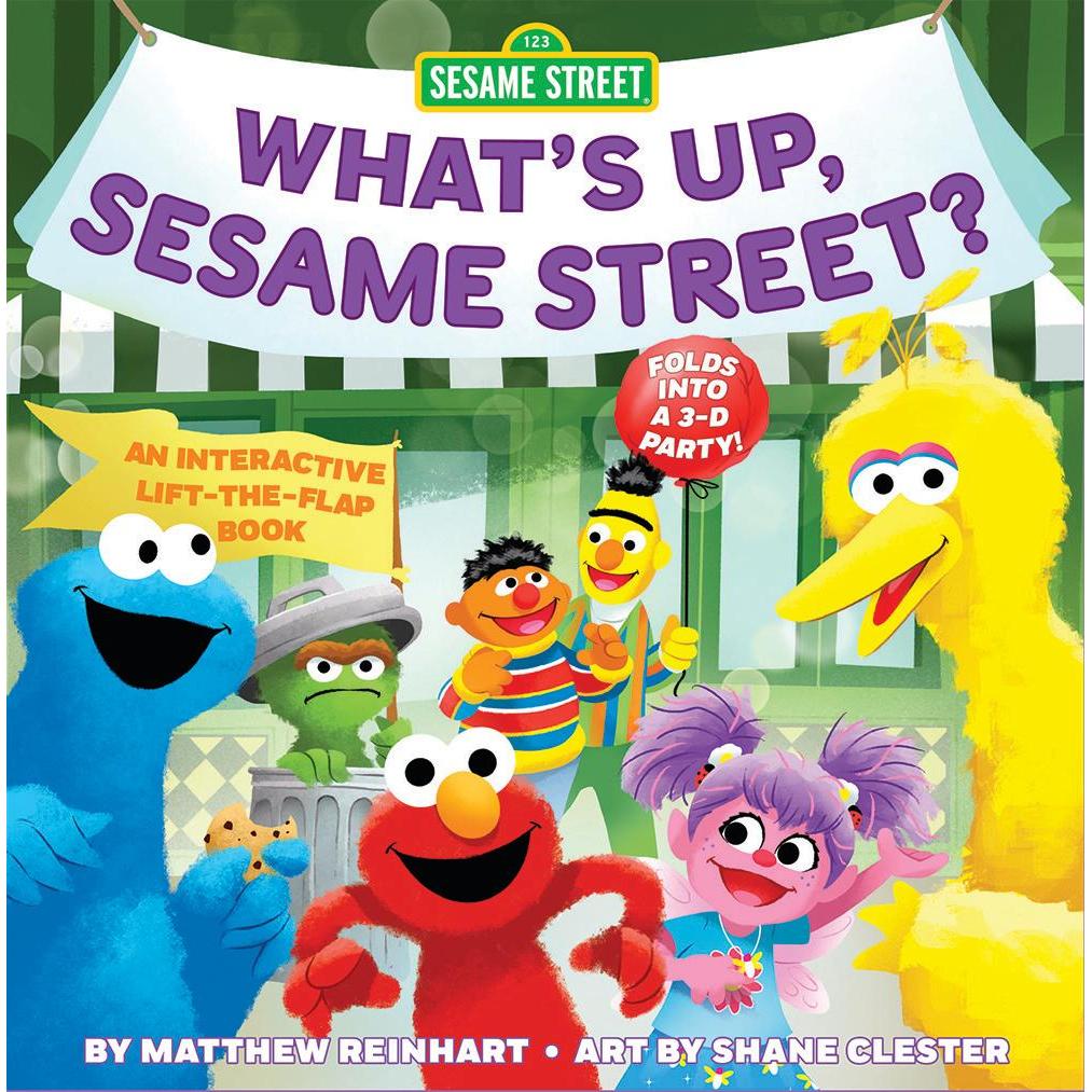 What’s Up, Sesame Street? (A Pop Magic Book), Kinderbücher von Matthew Reinhart