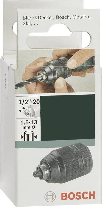 Produktbild Bosch Zubehör Schnellspannbohrfutter bis 13 mm