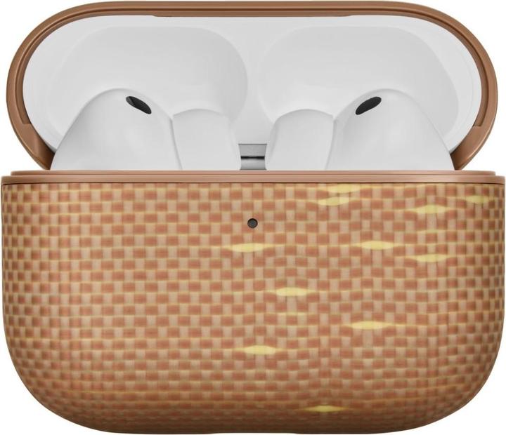 Produktbild Pitaka Case Aramid Fiber for AirPods Pro 3 golden glin (Kopfhörer Hülle)