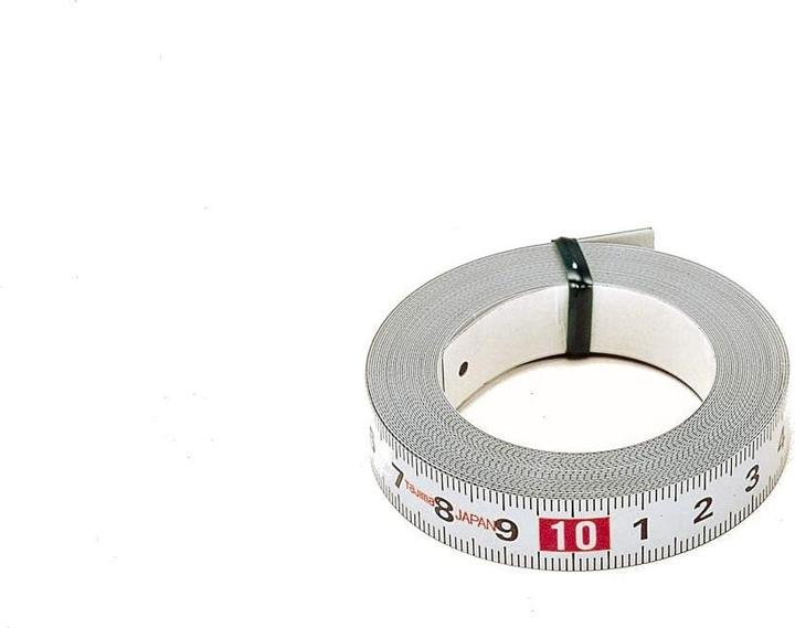 Actual product image Tajima Adhesive measuring tape 3m x 13mm, R - scale from right to left (3 m)