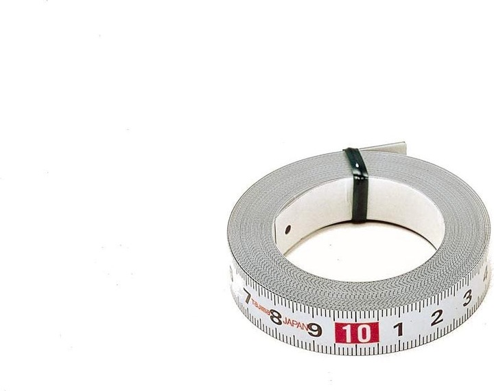Produktbild Tajima Adhesive measuring tape 3m x 13mm, R - scale from right to left (M, mm, cm)