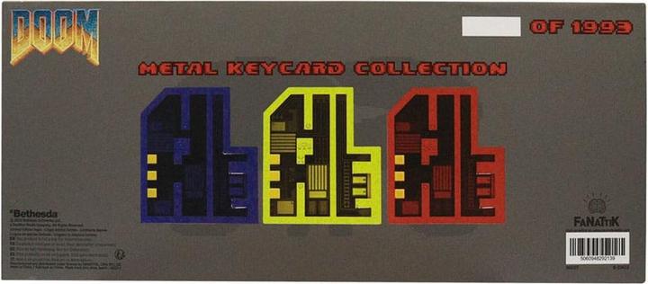 Image du produit Fanattik Doom réplique Pixel-Key-Set 30th Anniversary Limited Edition