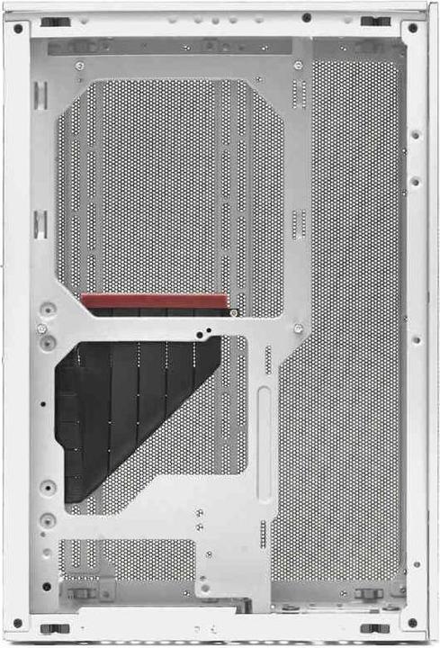 Produktbild Ssupd Meshroom S Mini-ITX Gehäuse PCIe 4.0 - weiss (ATX)