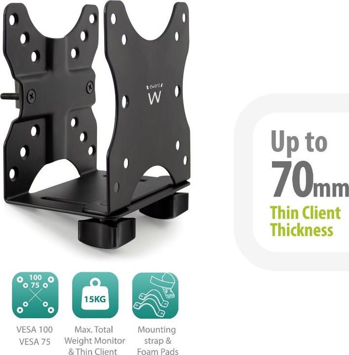 Produktbild Ewent Thin Client holder THIN CLIENT MOUNT