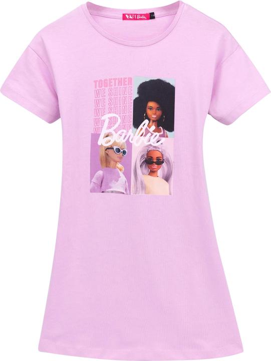 Produktbild Barbie TShirtKleid Rückenausschnitt Mädchen (2erPack) (116)