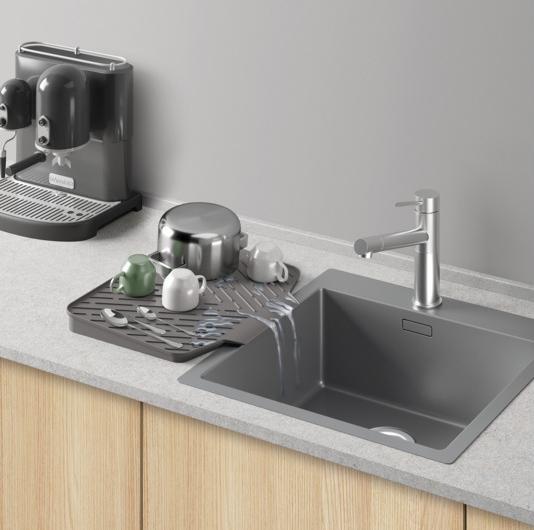 Immagine prodotto Metaltex Abtropfmatte Gravity-Duo 2in1 40x33x3 cm
