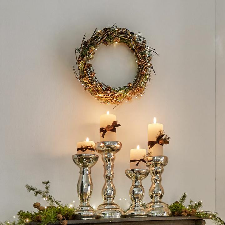 Image du produit Loberon Couronne Dangriga vert/brun (35 cm)