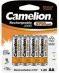 Produktbild Camelion NH-AA2300BP4 - Wiederaufladbarer Akku - Nickel-Metallhydrid (NiMH) - 1,2 V - 4 S (4 Stk., AA, 2300 mAh, Akku)