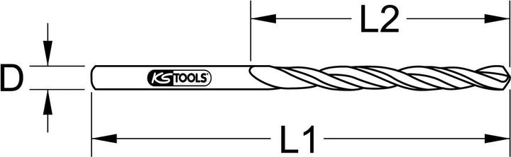 Produktbild KS Tools HSS-R Spiralbohrer (4.7 Millimeter)
