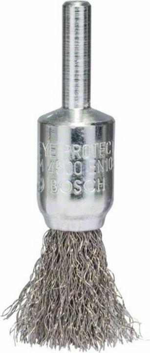 Produktbild Bosch Professional Zubehör PRO Stainless Steel clean Pinselbürste, gerader Schaft, 15 x 0,2 mm