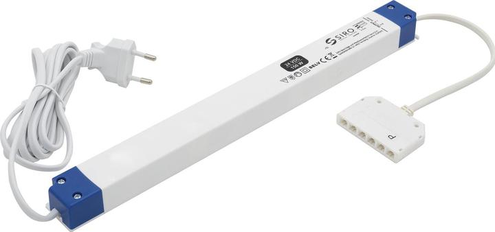 Actual product image Siro LED power supply NG55, 24 V/DC, 6-way distributor, output 100 W