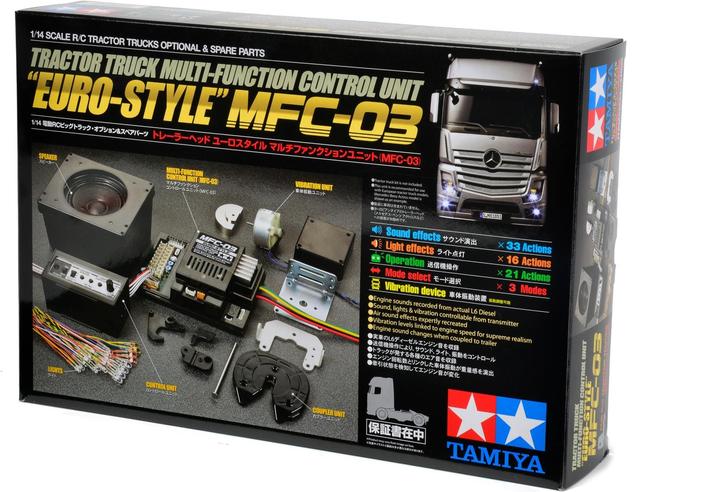 Actual product image Tamiya Truck multifunction unit MFC-03 Euro-Style