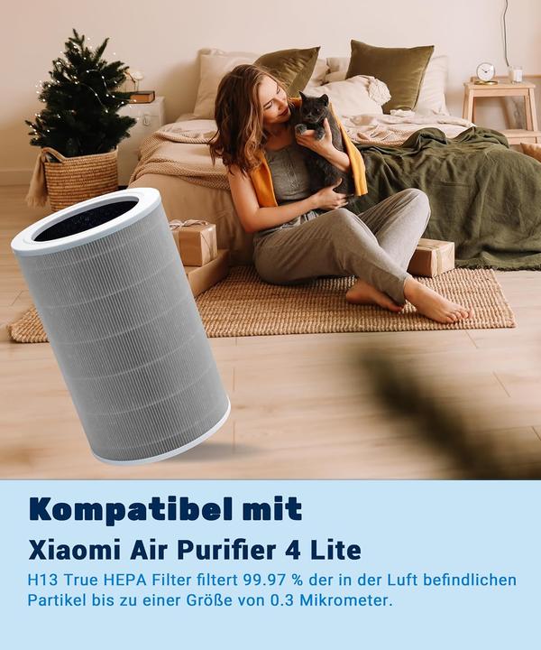 Image du produit Facecool Filtre de remplacement pour Xiaomi Air Purifier 4 Lite, 4 Lite Filtre de remplacement (1x)
