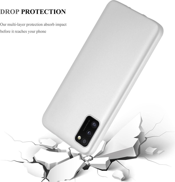 Produktbild Cadorabo TPU Matt Metallic Cover (Samsung Galaxy M40s)