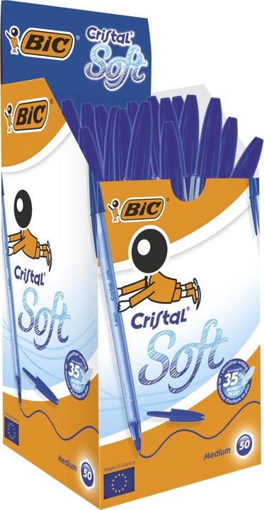 Bic Cristal Soft (Blue, 50 x)