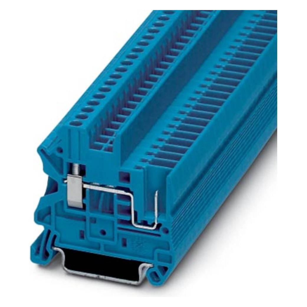 Phoenix Contact Blu Tb,Screw Connection,Width:5.2mm,E, Cavo + Spina Elettrica,