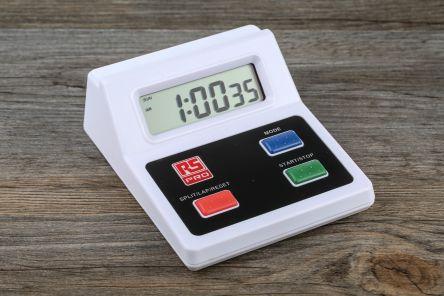 Actual product image RS PRO Clock/stopwatch with count up timer