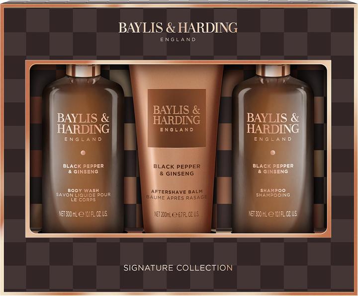 Immagine prodotto Baylis & Harding Herrenpflege-Geschenkset Black Pepper & Ginseng 3-tlg