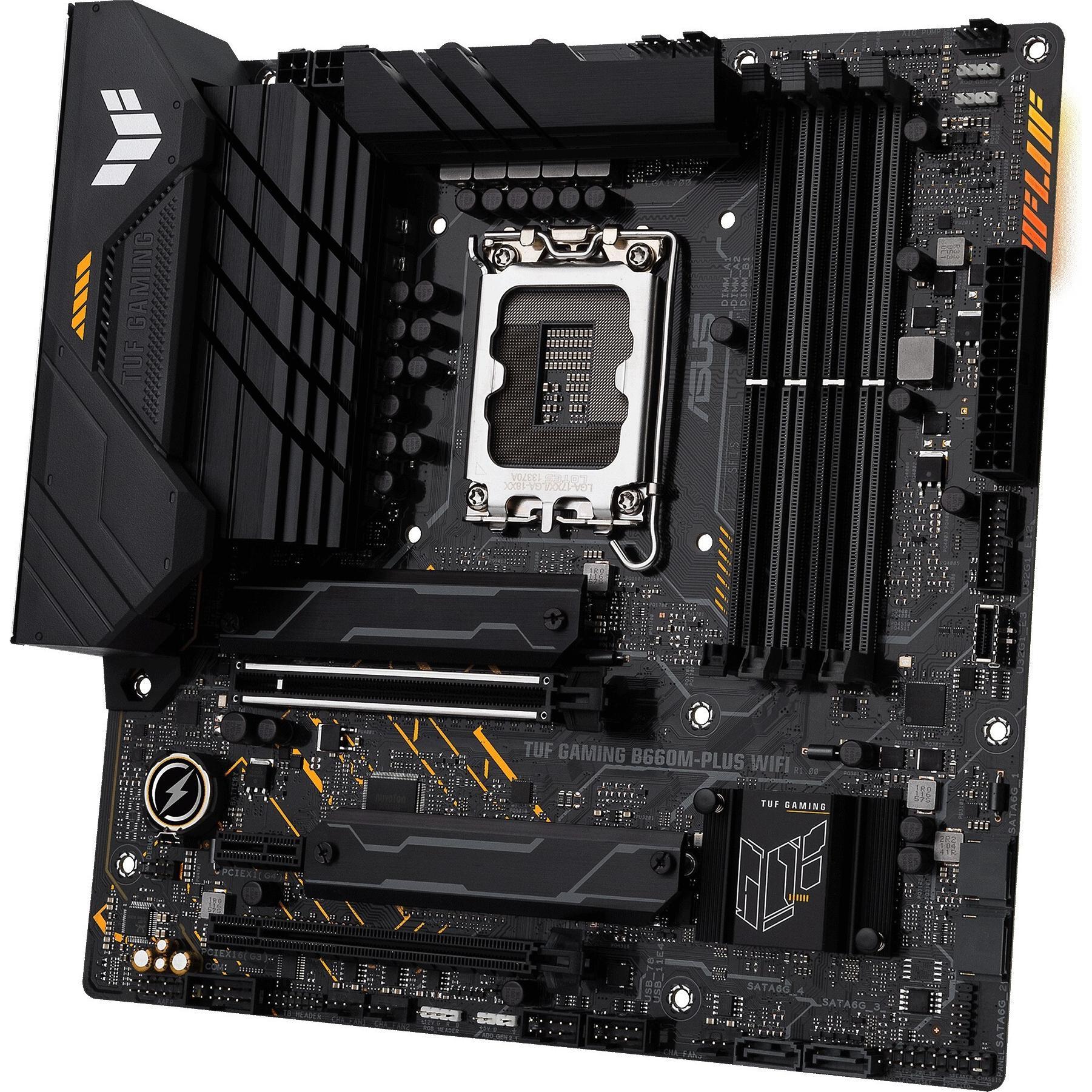ASUS TUF GAMING B660M-PLUS (LGA 1700, Intel B660, Mini-ATX), Mainboard