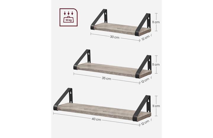 Produktbild Vasagle Panama (12 x 40 x 11 cm)
