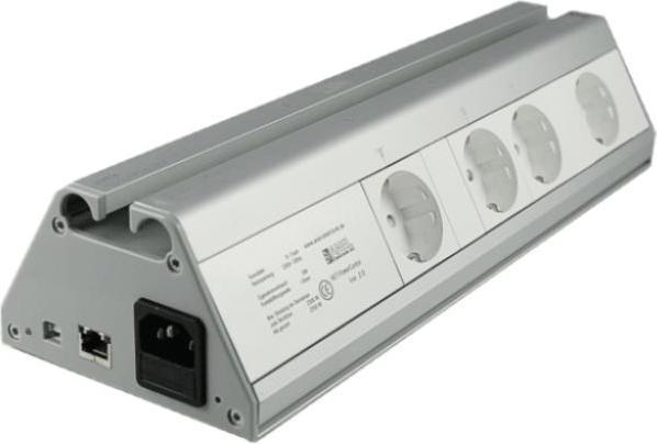 Produktbild Anel NET-PWRCTRL ADV POWER - 8 Internet/Ethernet gesteuerte Steckdosen, 4.6KW (8 x, 1.80 m)