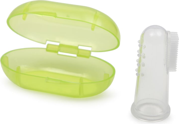 Moni Baby Silikon Zahnbürste mit Box (1 x)