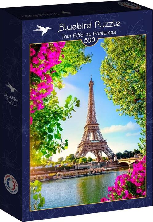 Bluebird Puzzle 500 pieces Tour Eiffel au Printemps (500 Teile)