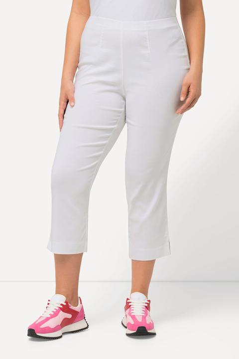 Immagine prodotto Ulla Popken Pantaloni di bengalina elasticizzata, lunghi fino al polpaccio, con cintura elastica (58)