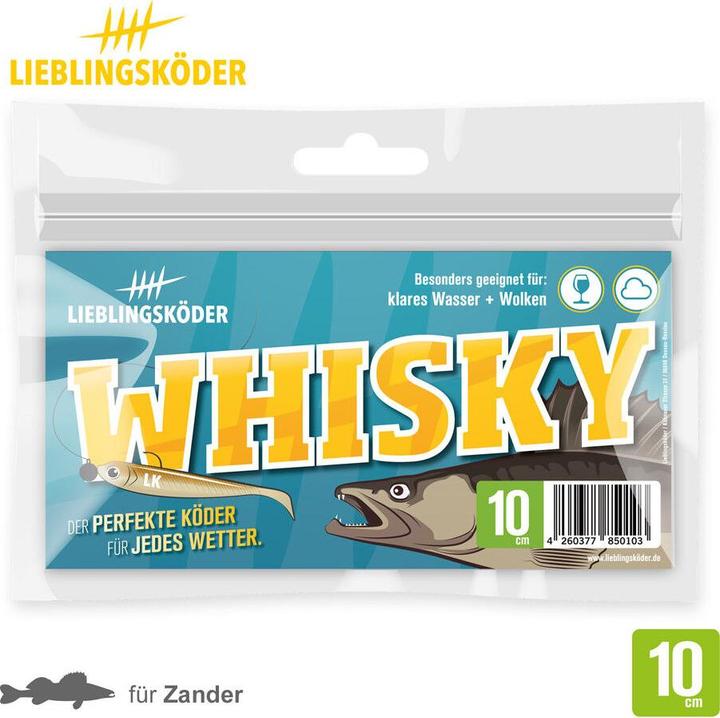 Actual product image Lieblingsköder Whisky (clear water, clouds) (15 cm)