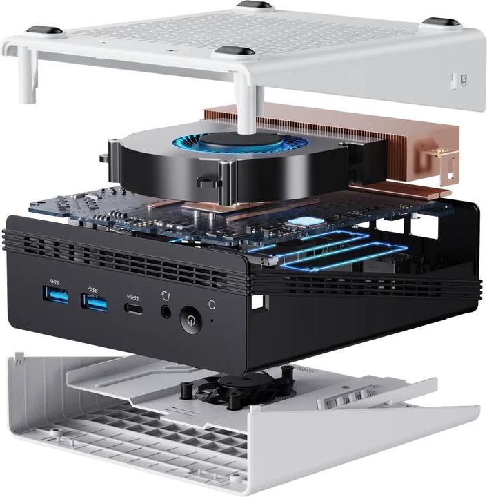 Actual product image Chuwi PC Ubox-P Ryzen 5 6600H/16GB/SSD 512GB/BT/Win 11Pro (512 GB, 16 GB)