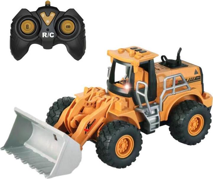 RC-controllable construction front loader