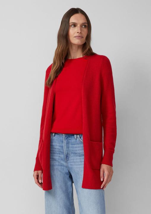 Produktbild s.Oliver Strickjacke Weiche Strickjacke mit aufgesetzten Taschen (34)