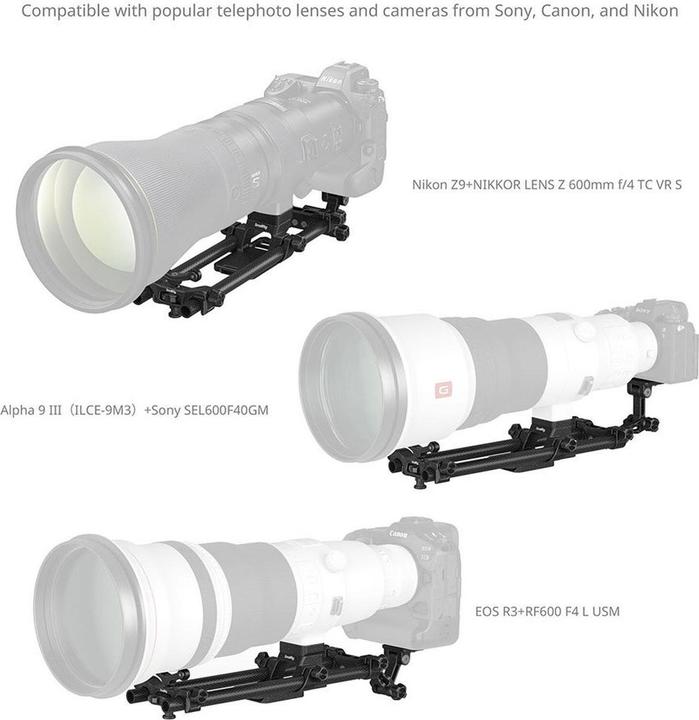 Actual product image SmallRig 4722 Wildlife Photography Kit (Touch & Go Plate S) (Cage)