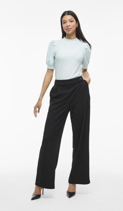 Produktbild Vila VICLARA High-Waist Hose mit weitem Bein (M)