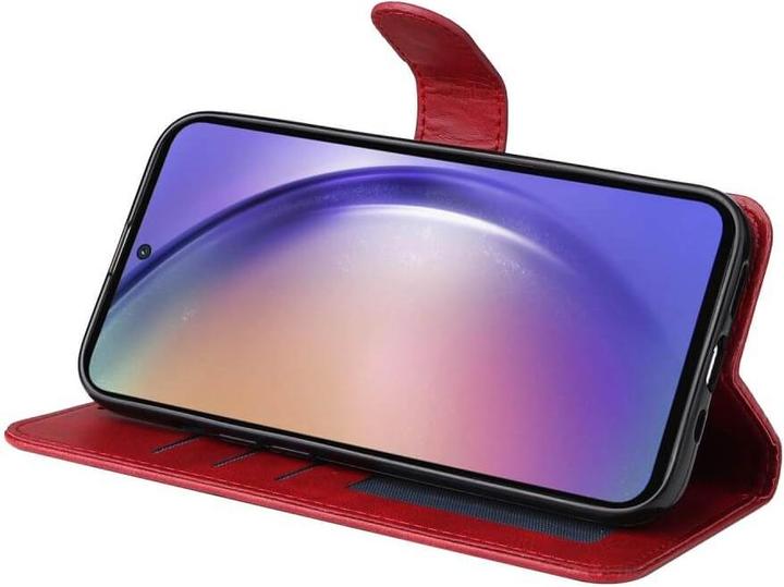 Produktbild Cover-Discount Galaxy A55 - Premium Handyhülle Etui rot (Samsung Galaxy A55)