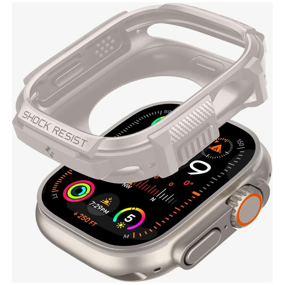 Thumbnail - Spigen Rugged Armor, Smartwatch Zubehör, Beige
