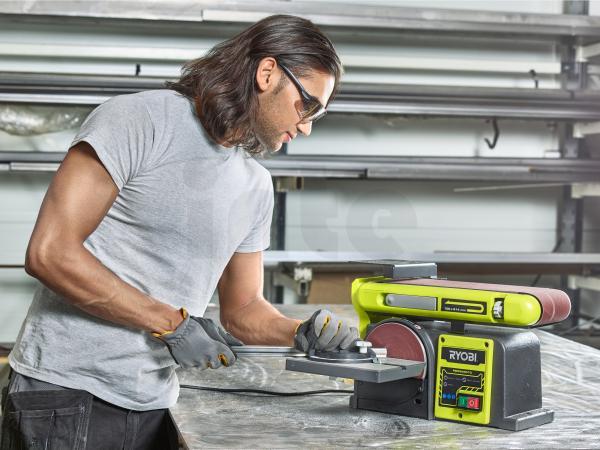 Image du produit Ryobi Ponceuse à bande (Ponceuse à bande, Ponceuse à disque, 370 W)