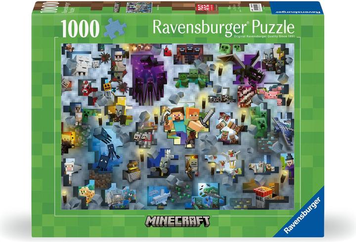 Produktbild Ravensburger Minecraft Mobs (1000 Teile)