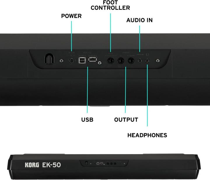 Produktbild Korg EK-50 (61 Tasten)