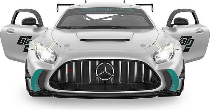 Produktbild Grau Mercedes-AMG GT2 1:14 silber 2,4GHz Tür manuell