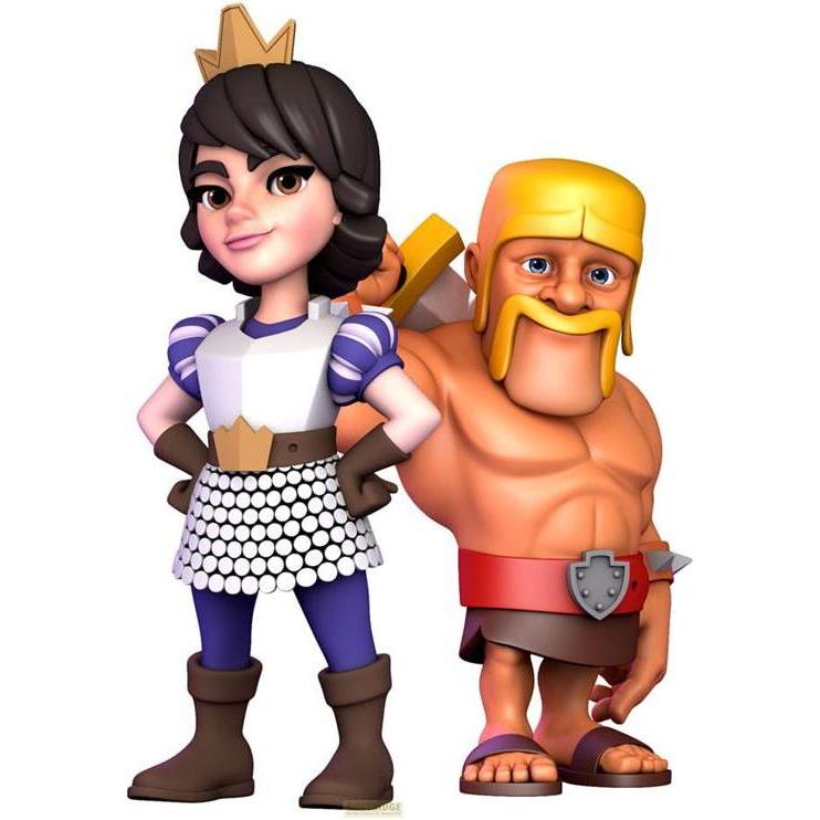 Thumbnail - Minix - Video Games - Clash Royale - Princesse Statue 12cm