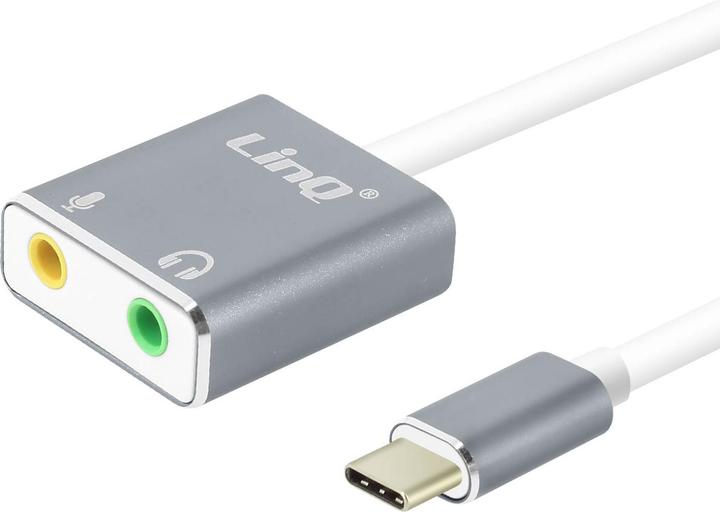 Image du produit LinQ Adaptateur USB-C / micro + jack 3,5 mm (USB-C, Jack 3.5mm)