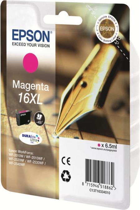 Actual product image Epson 16XL DuraBrite Ultra (M)
