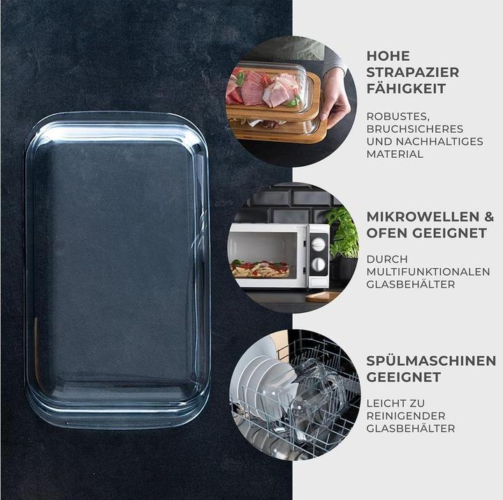 Actual product image Exitoso 2er-Set Aufschnittboxen (2.50 l)