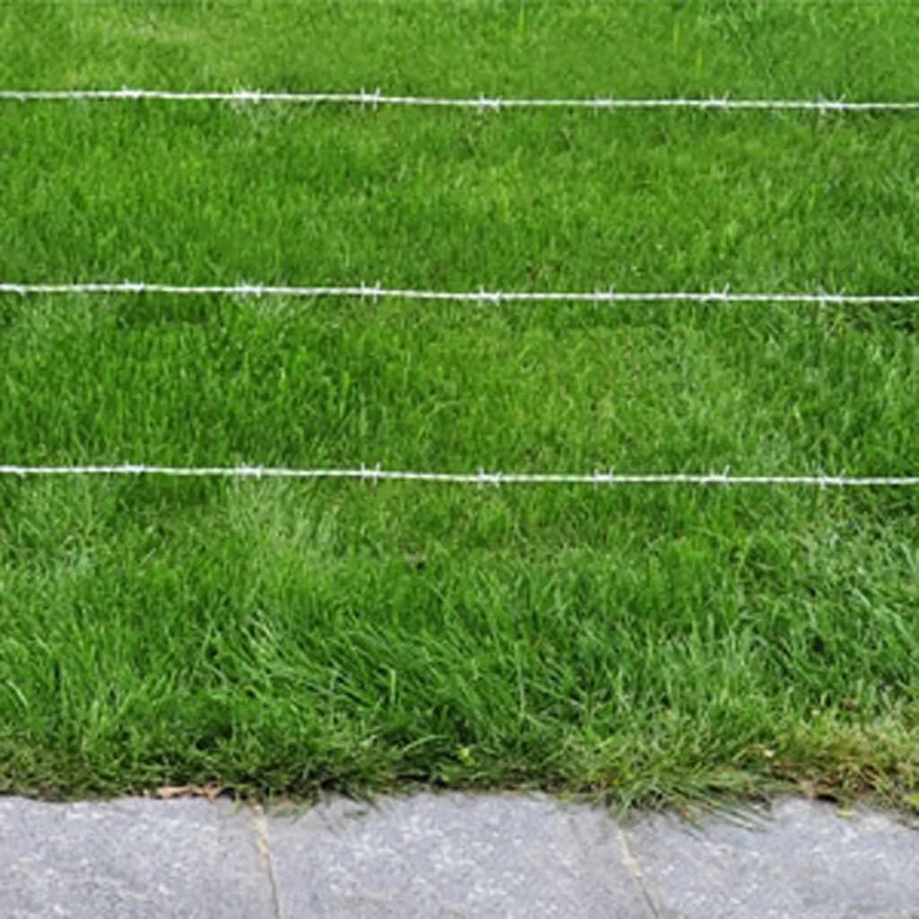 VidaXL, Gartenzaun, Stacheldraht 500 m aufgerollt