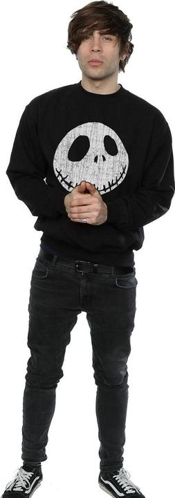 Image du produit Disney - Sweat NIGHTMARE BEFORE CHRISTMAS JACK CRACKED FACE - Homme (S)